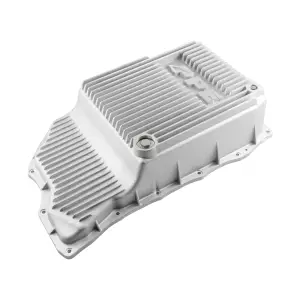 Pacific Performance Engineering - 128052400 | PPE Performance GM 6.6L Gas 10L1000 Heavy-Duty Cast Aluminum Transmission Pan | Raw Finish - Image 2