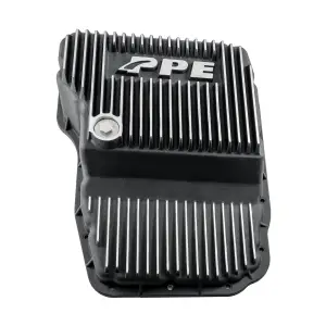 228052300 | PPE Performance Heavy-Duty Cast Aluminum Transmission Pan For RAM 1500/2500/3500 / Jeep Grand Cherokee 65RFE/66RFE | Brushed Finish