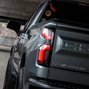 AlphaREX - 620088 | AlphaRex LUXX-Series LED Tail Lights For Chevrolet Silverado 1500 / Silverado 2500 HD/3500 HD | Black - Image 16