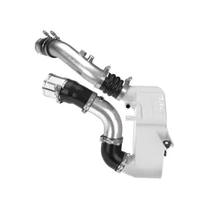 315045200 | PPE Performance Ford 6.7L Power Stroke Air To Water Intercooler With Brushed Charge Pipes | Raw Finish