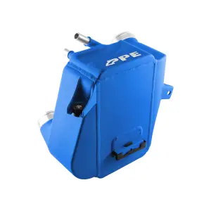 Pacific Performance Engineering - 315045222 | PPE Performance Ford 6.7L Power Stroke Air To Water Intercooler With Brushed Charge Pipes | Blue Finish - Image 3