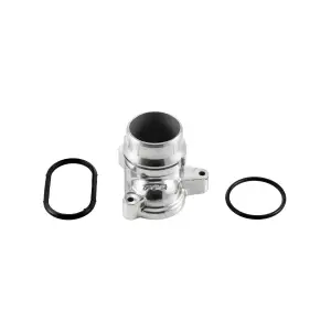 319000130 | PPE Performance Ford 6.7L Power Stroke Thermostat Cover | Polished Finish