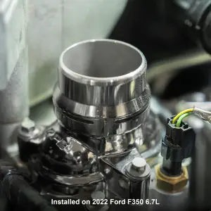 Pacific Performance Engineering - 319000130 | PPE Performance Ford 6.7L Power Stroke Thermostat Cover | Polished Finish - Image 3