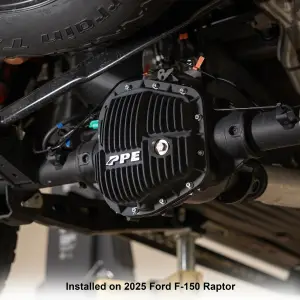 Pacific Performance Engineering - 338051300 | PPE Performance Ford F-150/SUV 9.75 Inch - 12-Bolt Heavy-Duty Cast Aluminum Rear Differential Cover | Raw Finish - Image 4