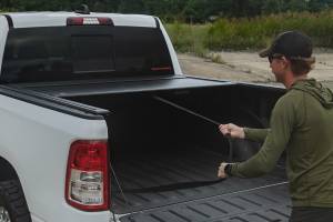 Rough Country - 53307550 | Rough Country Manual Retractable Bed Cover For Ram 1500 / 1500 TRX | 5'7" Bed - Image 11