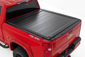 53120580 | Rough Country Manual Retractable Bed Cover For Chevy Silverado 1500 / GMC Sierra 1500 | 5'10" Bed