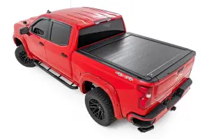 Rough Country - 53120580 | Rough Country Manual Retractable Bed Cover For Chevy Silverado 1500 / GMC Sierra 1500 | 5'10" Bed - Image 5