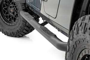 Rough Country - 43005 | Rough Country Nerf Steps, 3 Inch Tube, For Jeep Gladiator JT 4WD - Image 1