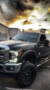AlphaREX - 880146 | AlphaRex LUXX-Series LED Projector Headlights For Ford F-250 / F-350 / F-450 / F-550 Super Duty (2011-2016) | Black - Image 11
