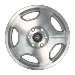 Van Compass - 2100-SM | Van Compass Chunk Wheel For Mercedes-Benz Sprinter | 17X8 Inch | Polished Machined - Image 4
