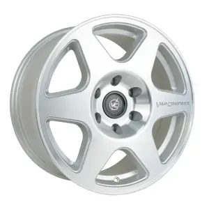 2101-SM | Van Compass Slice Wheel For Mercedes-Benz Sprinter | 17X8 Inch | Polished Machined