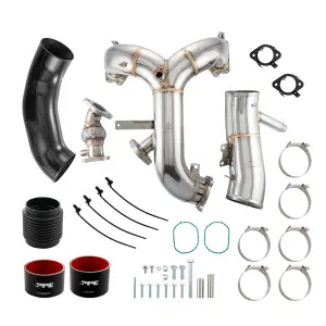 315053530 | PPE Performance Zilla Intake Manifold and Turbo Inlet Kit For Ford 6.7L Power Stroke | Polished Finish