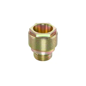 Pacific Performance Engineering - 114002166 | PPE Performance Steel Filter Adapter 1 Inch -12 to 1.5 Inch -16 - Image 1