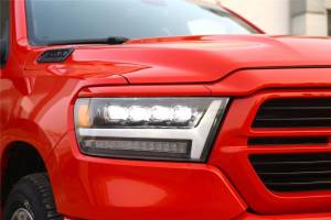 AlphaREX - 880516 | AlphaRex NOVA-Series LED Projector Headlights Ram 1500 (2019-2024) | Jet Black - Image 10