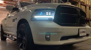 AlphaREX - 880526 | AlphaRex LUXX-Series (5th Gen 2500 Style) LED Projector Headlights For Ram 1500 / 2500 / 3500 (2009-2018) | Black - Image 16