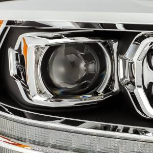 AlphaREX - 880526 | AlphaRex LUXX-Series (5th Gen 2500 Style) LED Projector Headlights For Ram 1500 / 2500 / 3500 (2009-2018) | Black - Image 2
