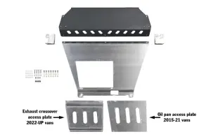 Van Compass - 4045 | Van Compass Front Skid Plate For Ram Promaster FWD - Image 1