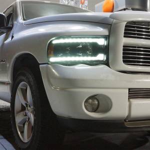 AlphaREX - 880569 | AlphaRex LUXX-Series LED Projector Headlights Dodge Ram 1500 / 2500 / 3500 (2002-2005) | Alpha-Black - Image 9