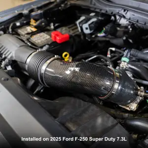Pacific Performance Engineering - 315020460 | PPE Performance Zilla Carbon Fiber Intake Tube For Ford Super Duty 6.8L/7.3L | Carbon Weave Finish - Image 5