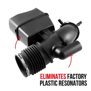 Pacific Performance Engineering - 315020470 | PPE Performance Zilla Carbon Fiber Intake Tube For Ford Super Duty 6.8L/7.3L | Carbon Forged Finish - Image 3