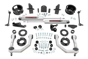 75630B | Rough Country 3.5 Inch Lift Kit For Toyota Tacoma 4WD | Strut Spacers With N3 Rear Shocks