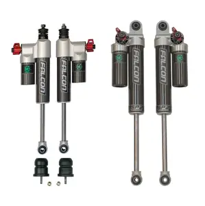 Van Compass - 7341 | Van Compass Falcon 3.3 Fast Adjust Front & Rear Shocks With Sumo Springs For Mercedes-Benz Sprinter 2500 | Light/Mid Rear Tune | Complete System - Image 1