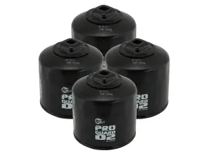 44-LF018-MB | AFE Power PROGUARD Oil Filter (4 Pack) For Acura, Chevrolet, Chrysler, Dodge, Ford, GMC, Honda, Hyundai, Isuzu, Kia, Subaru & Toyota