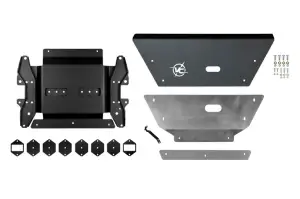 1066-2500-BASH | Van Compass Summit Lift Skid For Mercedes-Benz Sprinter 2500 AWD | Including Front Skid Plate Bashguard