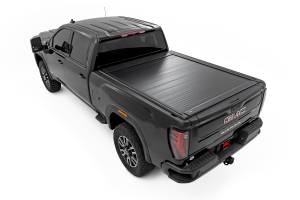 Rough Country - 53210690 | Rough Country Manual Retractable Bed Cover For Chevrolet Silverado / GMC Sierra 2500HD & 3500HD | 6'9" Bed - Image 4
