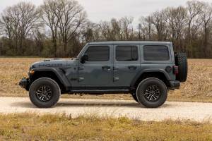 Rough Country - 43010 | Rough Country Nerf Steps, 3 Inch Tube, 4 Door For Jeep Wrangler Unlimited 2WD/4WD - Image 9