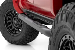 Rough Country - 43001 | Rough Country Nerf Steps, 3 Inch Tube, Double Cab For Toyota Tacoma 2WD/4WD - Image 1