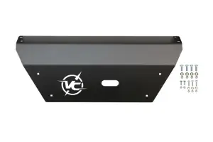 4102-BOX-1 | Van Compass Engine Skid Plate, Steel Bash Plate For 2 Inch Lift With Hardware For Mercedes-Benz Sprinter AWD | 2 Box Kit