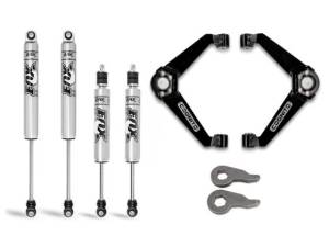 110-P0753 | Cognito 3 Inch Performance Leveling Kit With Fox PS 2.0 IFP Shocks (Silverado, Sierra 2500 HD, 3500 HD 2WD/4WD)