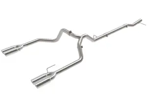 Afe - Advance Flow Engineering - 49-34146-P | aFe Power Vulcan Series 3 Inch 304 Stainless Steel DPF-Back Exhaust System With Polished Tip For GM Trucks L6-3.0L (td) LZ0 - Image 1