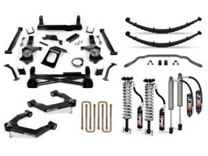210-P1223 | Cognito 8 Inch Suspension Lift Kit with Fox 2.5 Elite Shocks (Silverado, Sierra 1500 2WD/4WD Includes AT4, AT4X, Trail Boss & ZR2)