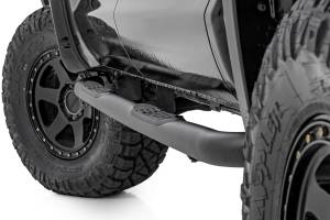 Rough Country - 43008 | Rough Country Nerf Steps, 3 Inch Tube, CrewMax For Toyota Tundra 2WD/4WD - Image 1