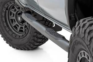 Rough Country - 43003 | Rough Country Nerf Steps, 3 Inch Tube, Double Cab For Toyota Tacoma 2WD/4WD - Image 1