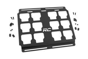 Rough Country - 99107 | Rough Country Molle Packout Bracket, Universal | 3 Row 4 Column Mount - Image 1
