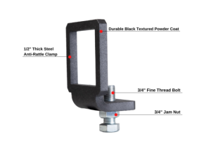 Cognito Motorsports - 3ANTIRATTLE | BulletProof 3 inches Anti-Rattle Clamp - Image 3