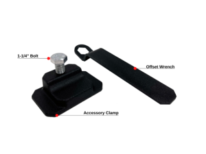 Cognito Motorsports - ACCESSORYCLAMP | Cognito BulletProof Accessory Clamp - Image 4