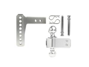 Cognito Motorsports - AL204 | BulletProof 2.0 inches Aluminum Medium Duty 4 inches Drop/Rise Hitch - Image 3