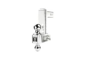 Cognito Motorsports - AL206 | BulletProof 2.0 inches Aluminum Medium Duty 6 inches Drop/Rise Hitch - Image 1