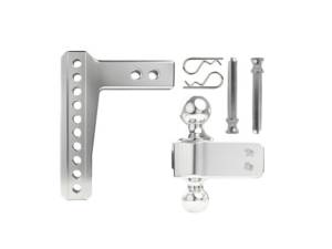 Cognito Motorsports - AL206 | BulletProof 2.0 inches Aluminum Medium Duty 6 inches Drop/Rise Hitch - Image 5