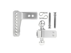 Cognito Motorsports - AL254 | BulletProof 2.5 inches Aluminum Medium Duty 4 inches Drop/Rise Hitch - Image 5