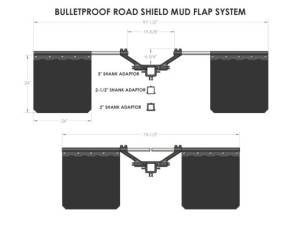 Cognito Motorsports - BPMUDFLAP | BulletProof Road Shield Mud Flap System - Image 3
