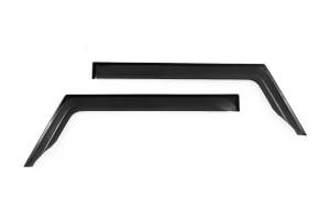 Rough Country - 992325 | Rough Country Impact Resistant Side Window Deflectors Tape On Rain Guard For Suzuki Jimny 3 Door - Image 2