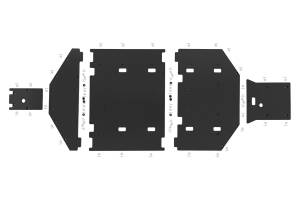 Rough Country - 96137 | Rough Country Full Coverage Skid Plate Kit, 4 Seater For CFMOTO UFORCE U10 Pro - Image 2