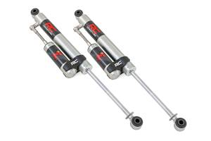 770782RES_D | Rough Country M1 Monotube Rear Shocks, 0-3.5 Inch For Chevrolet Silverado 2500 HD & 3500 HD / GMC Sierra 2500 HD & 3500 HD