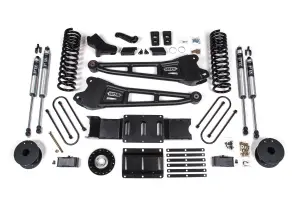 BDS2180FS | BDS Suspension 6 Inch Lift Kit With Radius Arm For Ram 3500 4WD Diesel | Front Coil Spring / Bump Stop Extension | Rear 6 Inch Block Kit With OE Air Assist | Fox 2.0 Performance Series Shocks