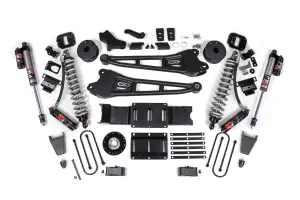 BDS2180PES | BDS Suspension 6 Inch Lift Kit With Radius Arm For Ram 3500 4WD Diesel | Front Coilover / Rubber Bump Stop  | Rear 6 Inch Block Kit With OE Air Assist | Fox 2.5 Performance Elite Shocks